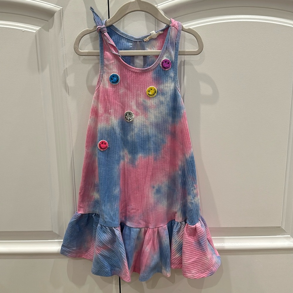 Baby Sara Girls Tie Dye Dress